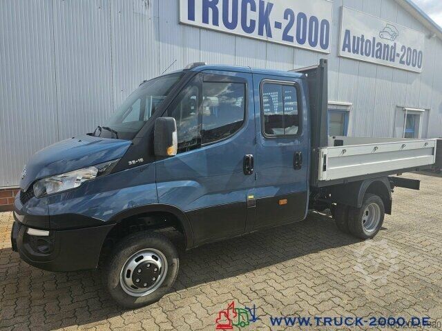 Furgoneta pick-up Iveco Daily 35C15 4x4 Allrad Doka 7 Sitze AHK Klima