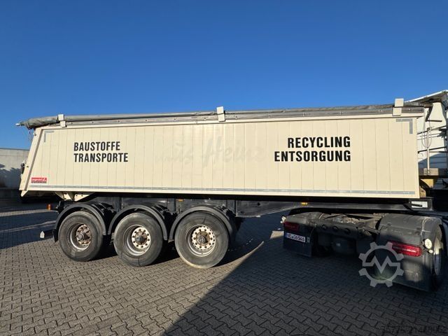 กึ่งพ่วงดั๊มพ์ LANGENDORF SKA 24/30  ALU Mulden Kipper  26m³  Liftachse