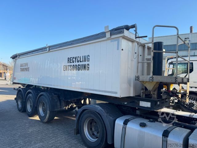 กึ่งพ่วงดั๊มพ์ LANGENDORF SKA 24/30  ALU Mulden Kipper  26m³  Liftachse