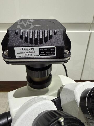 Stereomikroskop KERN OZL 464 Mikroskop stereoskopowy KERN OZL 464 z kamerą cyfrową