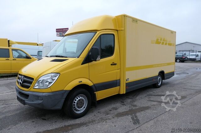Flokkbíll mercedes-benz SPRINTER 310 CDI MAXI EURO-5 KOFFER REGALE KAMERA DURCHGANG