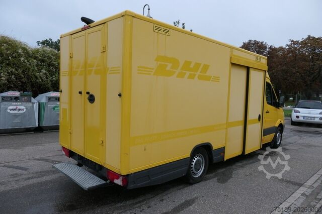 Flokkbíll mercedes-benz SPRINTER 310 CDI MAXI EURO-5 KOFFER REGALE KAMERA DURCHGANG