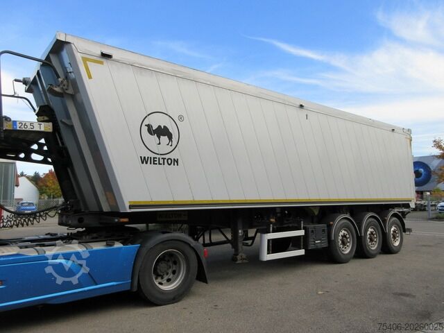 Semirremolque volquete Wielton 3-Achs Kippmulde 53 m³ Liftachse