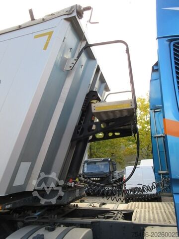 Tippvagns semíhúfur Wielton 3-Achs Kippmulde 53 m³ Liftachse
