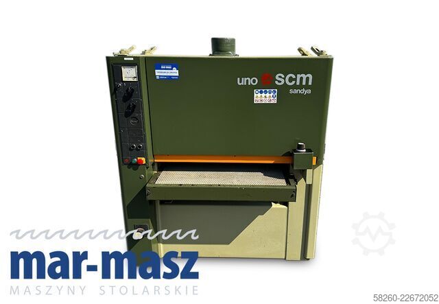 Breitbandschleifmaschine 2 Einheiten SCM Sandya UNO C-C9 900