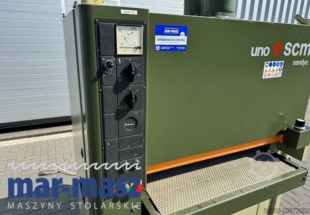 Breitbandschleifmaschine 2 Einheiten SCM Sandya UNO C-C9 900