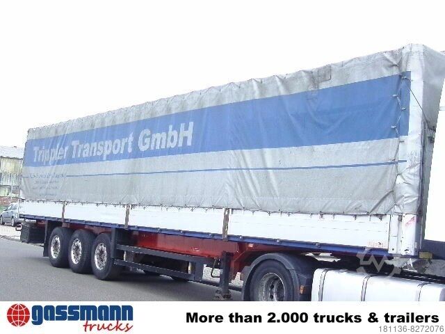 Odprta polprikolica s ponjavo Schmitz S 01