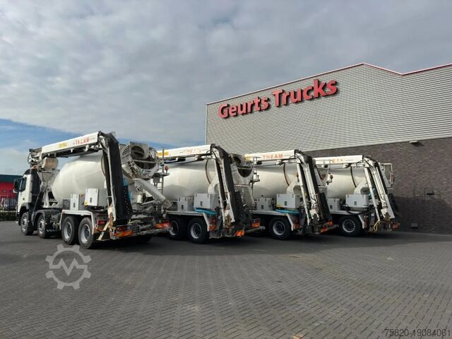 Blandare Volvo FM 410 8X4 + STETTER 9 M3 MIXER/MISCHER + THEAM...