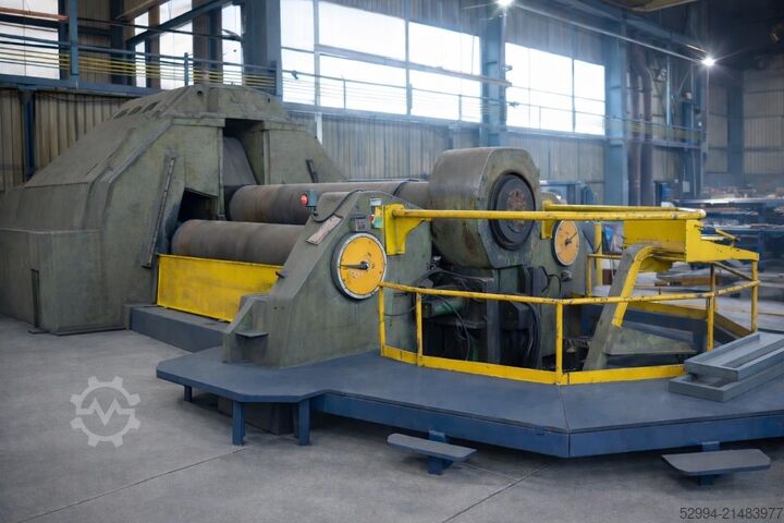 Cilindros curvadores de chapa Verrina 3100 x 125 mm