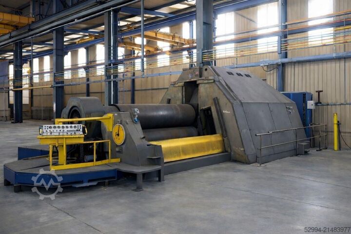 Cilindros curvadores de chapa Verrina 3100 x 125 mm