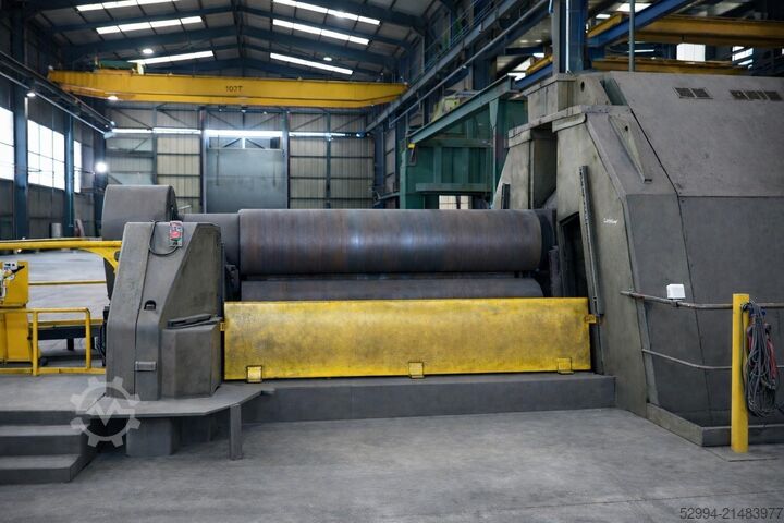 Cilindros curvadores de chapa Verrina 3100 x 125 mm