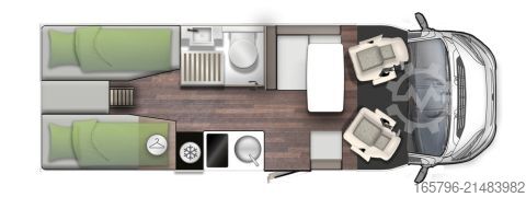 Caravana semiintegrada Forster T 699 EB Comfort-Line- & Winter-Paket