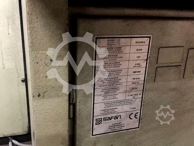 Sheet metal shears Safan HVR 850-8