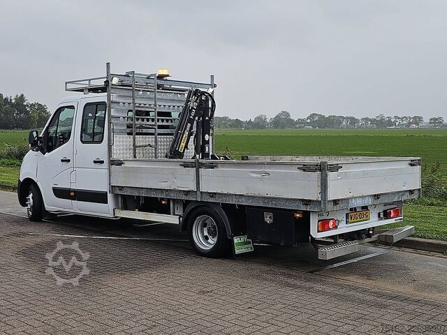 带起重机的平台车 OPEL MOVANO 2.3 HIAB018 kraan EURO6