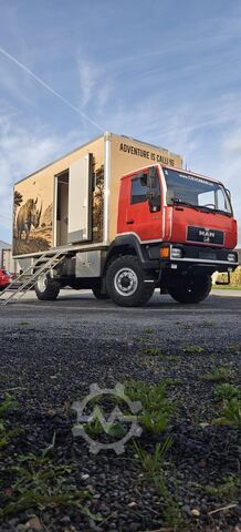 MAN 10.163 4x4 kemperis / ekspedīciju transportlīdzeklis / apvidus auto MAN 10.163 4x4 Camper / Expedition / Offroad