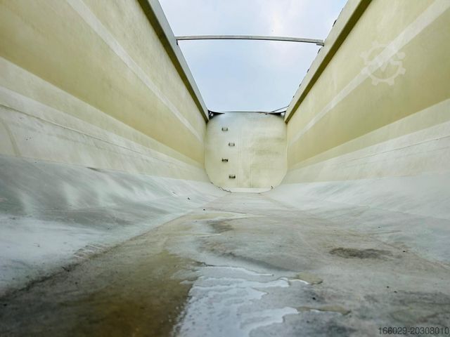 Damperli yarı römork KEMPF SKM 36/3 SR-Membran Stahl Halbrundmulde 50m³
