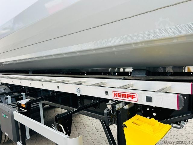 Damperli yarı römork KEMPF SKM 36/3 SR-Membran Stahl Halbrundmulde 50m³