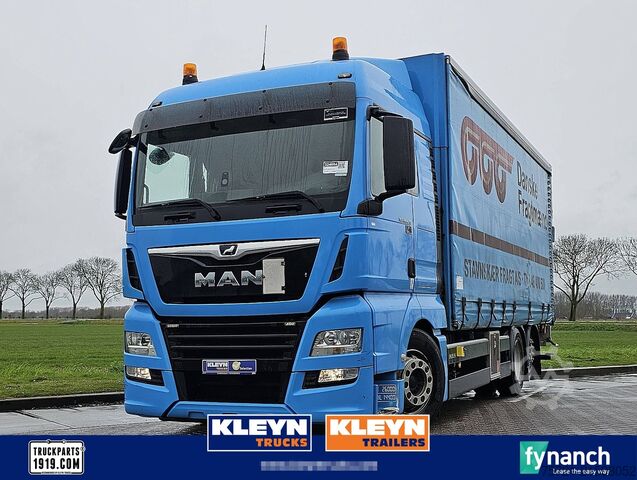 Glidende presenning M.A.N. 26.470 TGX Schuifzeil Laadklep!
