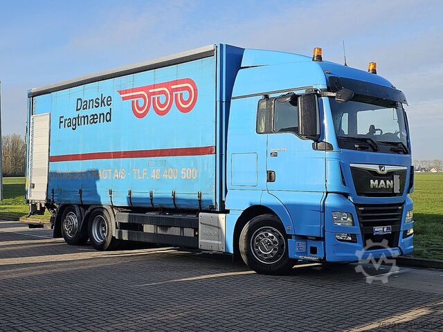 Glidende presenning M.A.N. 26.470 TGX Schuifzeil Laadklep!