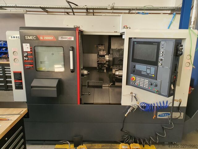 CNC lathe SMEC SL 2000 BSY