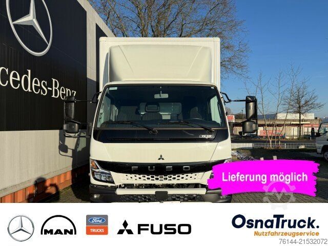 Flokkbíll FUSO 7C18 Koffer+LBW,Klima Nutzlast 2925 KG,Sideguard