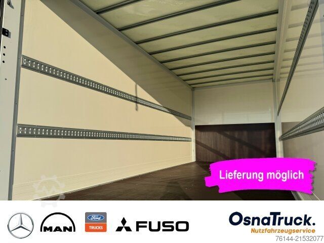 Flokkbíll MITSUBISHI 7C18 Koffer+LBW,Klima Nutzlast 2925 KG,Sideguard