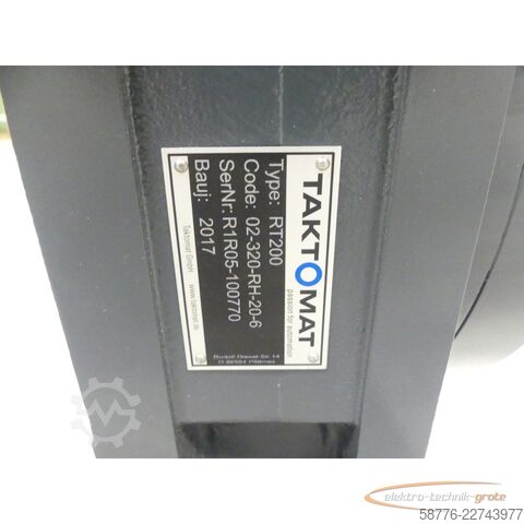 Komponenta  Taktomat RT200 02-320-RH-20-6 Trommelkurvenrundtisch + SEW Motor --