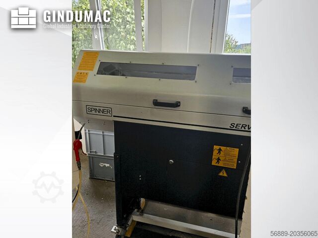 Verktygsmaskiner SPINNER SERVO-LOAD 80-1200