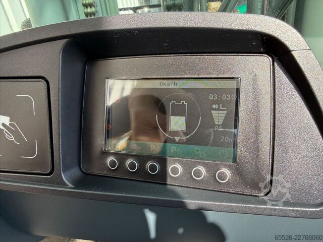 전동 4륜 지게차 Jungheinrich EFG 425 / Triplex 5500 mm / NEUGERÄT