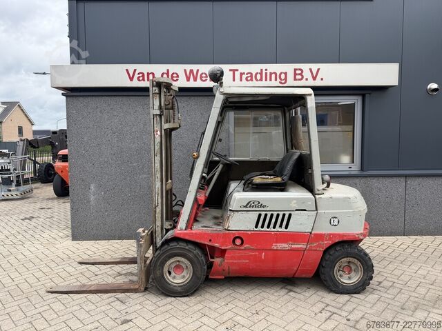  LINDE H30D duplo315 3e functie 3 cilinder luchtgekoeld DIESEL