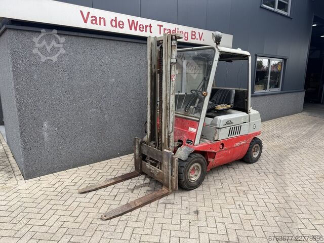  LINDE H30D duplo315 3e functie 3 cilinder luchtgekoeld DIESEL
