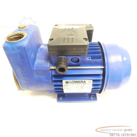Lowara vél Lowara Pompa SP5 Motor SN: 55M712