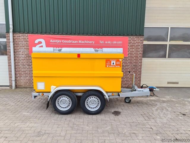 Tankbil  Tankwagen snelverkeer tandemas
