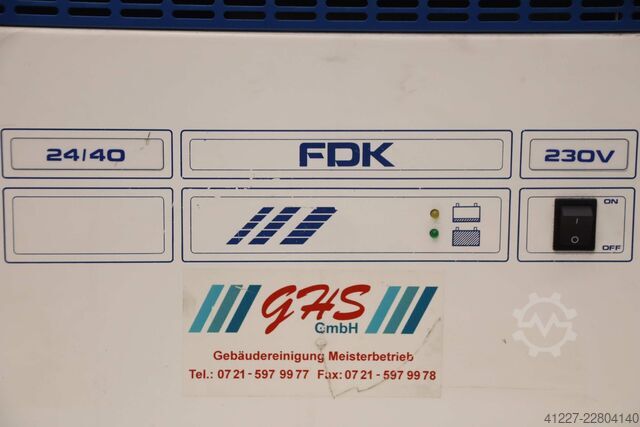 Carregador para empilhador 24 V/40 A FDK E230 G24/40 B-FDK