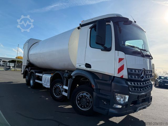 Garbage truck MERCEDES-BENZ Arocs 3243 8x2 Faun Rotopress 525 C Delta Lift