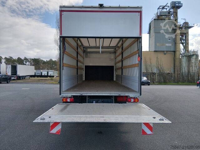 Camión plataforma con toldo Mercedes-Benz Atego 1224 LBW Rückfahrkamera