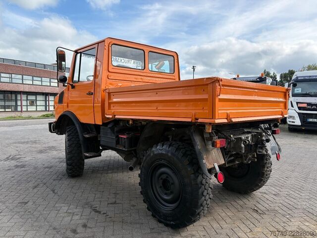 Kofer UNIMOG 424 + 4X4 + BJ 1977 + MANUAL + 261666 KM + HYDR...