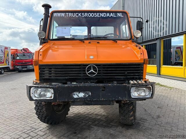 Kofer UNIMOG 424 + 4X4 + BJ 1977 + MANUAL + 261666 KM + HYDR...