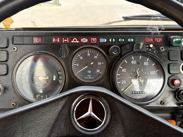 Kofer UNIMOG 424 + 4X4 + BJ 1977 + MANUAL + 261666 KM + HYDR...