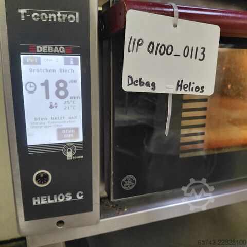 Horno pastelero, de bandejas, para tienda DEBAG Helios