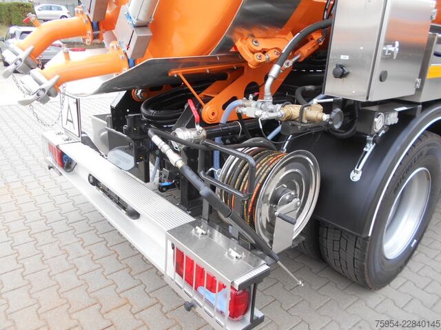 Vacuümtankwagen MAN TGM 18.320 4x2 BL / Faros 10/1