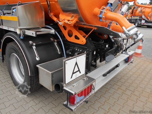 Vacuümtankwagen MAN TGM 18.320 4x2 BL / Faros 10/1