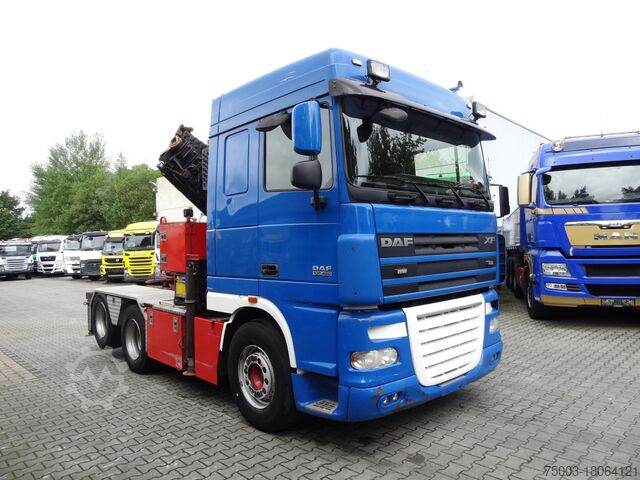 Vilcējs Daf XF105 460 6X2 Kran Palfinger 34002