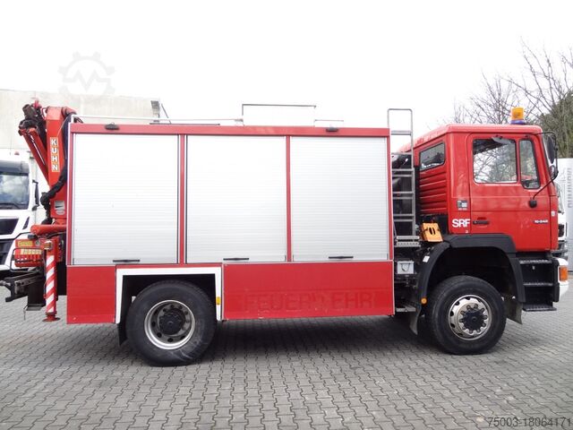 Kravas automašīnas šasija MAN F90 16.242 4X4 / Feuerwehr