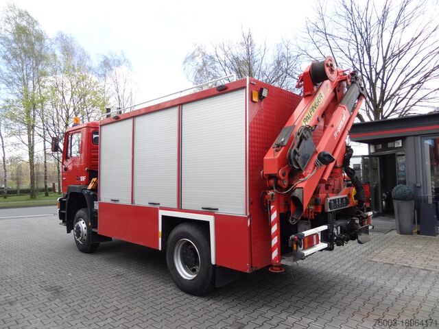 Kravas automašīnas šasija MAN F90 16.242 4X4 / Feuerwehr