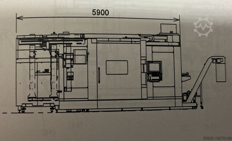 Centro di tornitura-fresatura CNC Takisawa TMX-4000ST