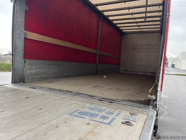 Tentinė platforma sunkvežimis MAN TGM 18.320 4x2 BL Durchladbar - mit Tandemhänger