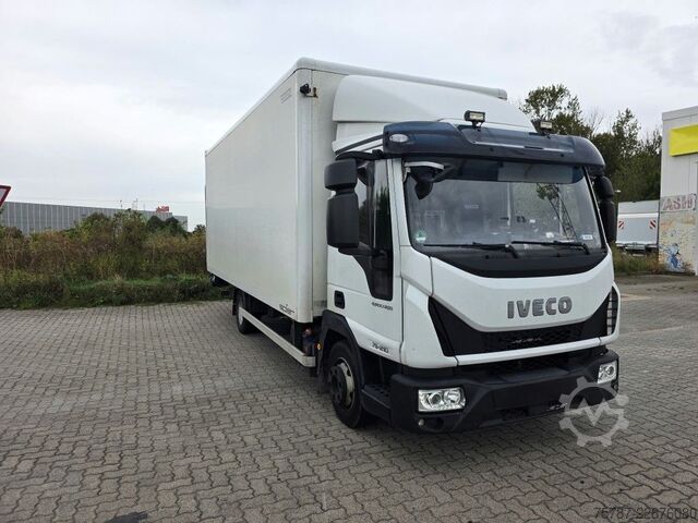 Furgoneta caja IVECO 75-210 Koffer + LBW, Klima, Kamera