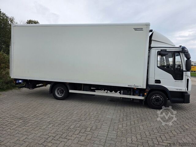 Furgoneta caja IVECO 75-210 Koffer + LBW, Klima, Kamera