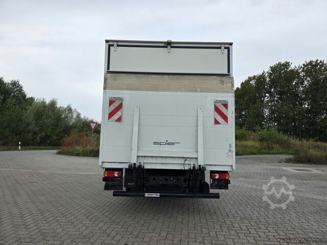 Furgoneta caja IVECO 75-210 Koffer + LBW, Klima, Kamera